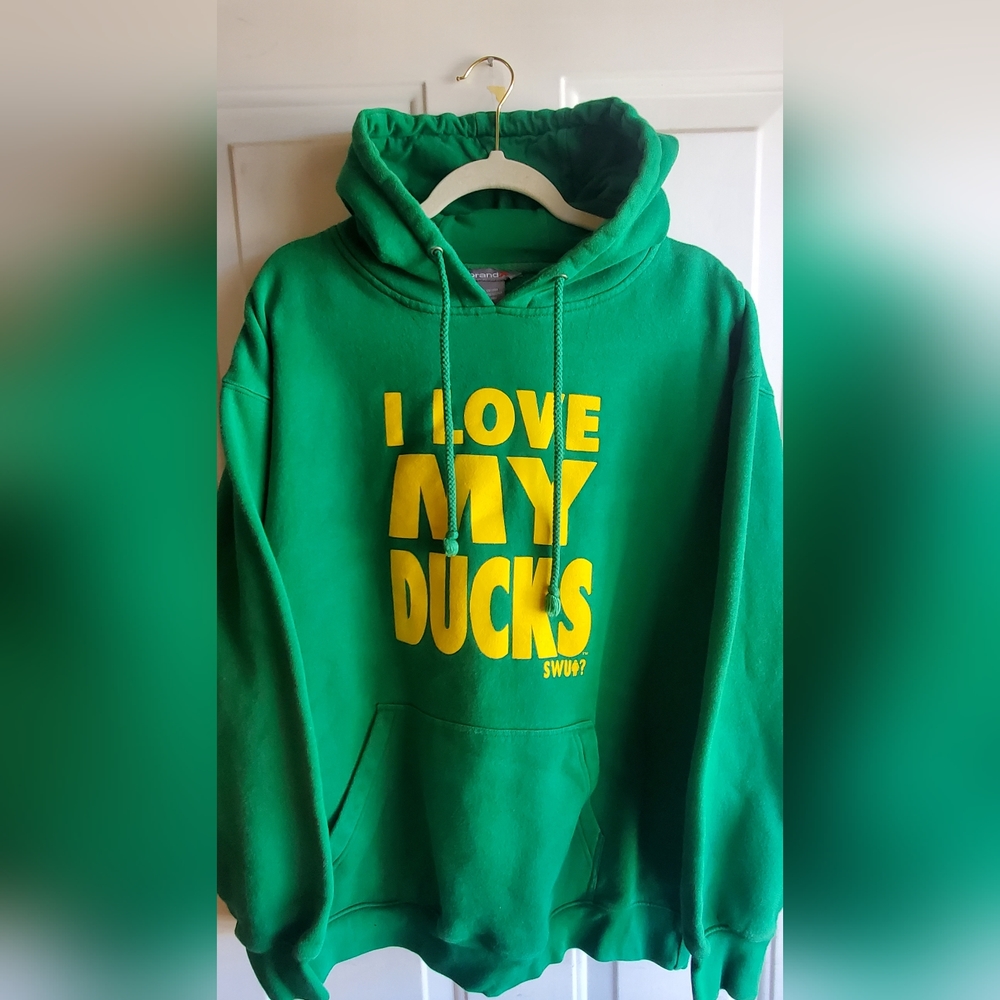 EUC OREGON DUCKS XL HOODIE